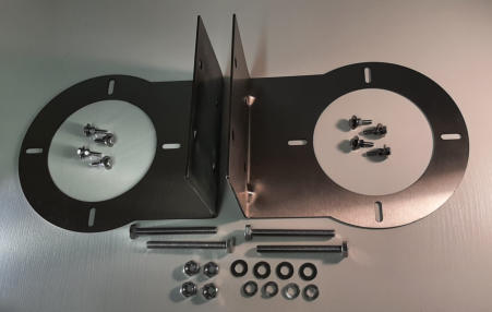 Solar aviation light bracket